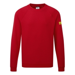 Sweat-shirt antistatique ESD manche raglan Rouge foncé – Portwest AS24