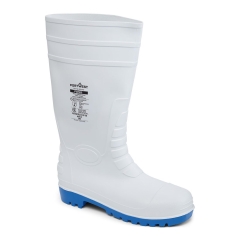 Bottes de sécurité Wellington S5 étanches PVC/nitrile Blanc – Portwest FW95