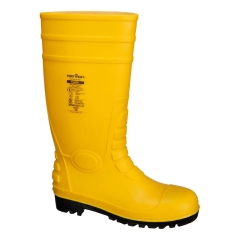 Bottes de sécurité Wellington S5 étanches PVC/nitrile Jaune – Portwest FW95