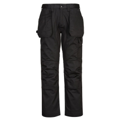 Pantalon de travail stretch holster multipoches WX2 Noir – Portwest CD883