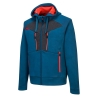 Sweat à capuche zippé double face multipoches Bleu metro – Portwest DX472