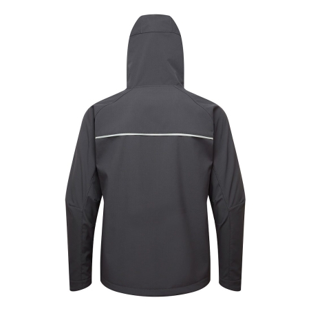 Veste softshell Ripstop imperméable respirante DX4 Gris métal – Portwest DX474