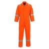 Combinaison ignifugée antistatique arc électrique 350 g Orange coupe longue – Portwest FR50
