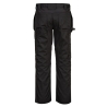 Pantalon de travail stretch holster multipoches WX2 Noir – Portwest CD883