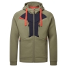 Sweat à capuche zippé double face multipoches Vert mousse – Portwest DX472