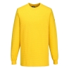 T-shirt manches longues antistatique ESD protection électrostatique Jaune foncé – Portwest AS22