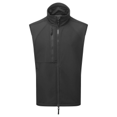 Gilet softshell sans manches extensible 4 dimensions WX2 Noir – Portwest CD876