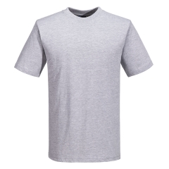 T-shirt de travail premium 100% coton Gris chiné – Portwest B195