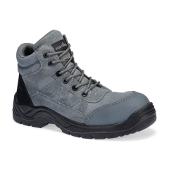 Chaussure haute composite S1PL textile sans métal Gris métal – Portwest FC20