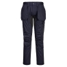 Pantalon de travail stretch holster multipoches WX2 Marine – Portwest CD883