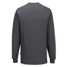 T-shirt manches longues antistatique ESD protection électrostatique Gris zoom – Portwest AS22