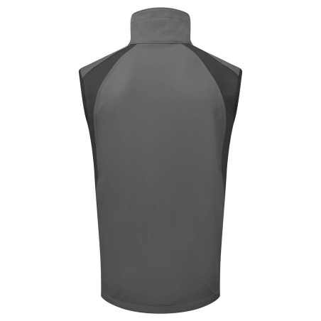 Gilet softshell sans manches extensible 4 dimensions WX2 Gris métal – Portwest CD876