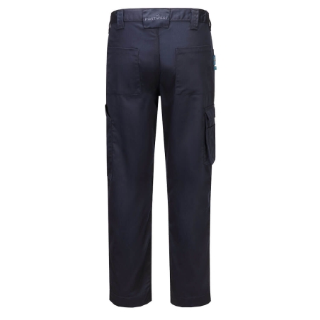 Pantalon cargo WX2 Eco tissu Kingsmill multipoches Marine – Portwest CD825NVR