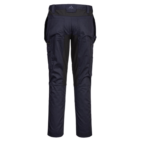 Pantalon de travail stretch holster multipoches WX2 Marine – Portwest CD883