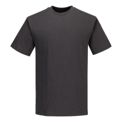 T-shirt de travail premium 100% coton Gris métal – Portwest B195