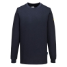 T-shirt manches longues antistatique ESD protection électrostatique Marine – Portwest AS22NVR