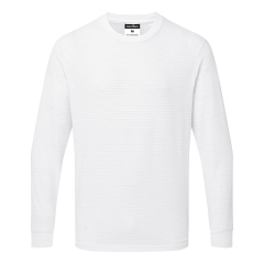 T-shirt manches longues antistatique ESD protection électrostatique Blanc – Portwest AS22