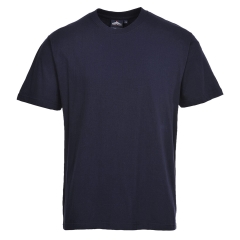 T-shirt de travail premium 100% coton Marine – Portwest B195NAR