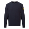 Sweat-shirt antistatique ESD manche raglan Marine – Portwest AS24NVR
