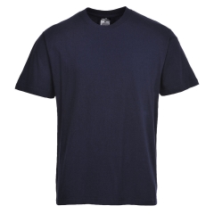 T-shirt de travail premium 100% coton Marine – Portwest B195NVR