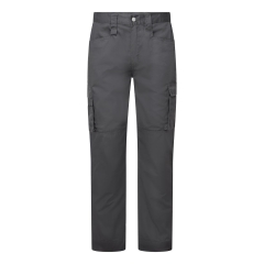Pantalon cargo WX2 Eco tissu Kingsmill multipoches Gris métal coupe courte – Portwest CD825