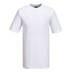T-shirt de travail premium 100% coton Blanc – Portwest B195