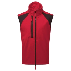 Gilet softshell sans manches extensible 4 dimensions WX2 Rouge foncé – Portwest CD876