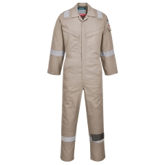 Combinaison antistatique ignifugée super légère 210 g Kaki – Portwest FR21