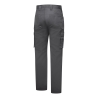 Pantalon cargo WX2 Eco tissu Kingsmill multipoches Gris métal coupe courte – Portwest CD825