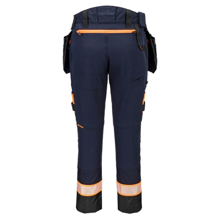 Pantalon holster DX4 poches flottantes démontables stretch Marine – Portwest DX440