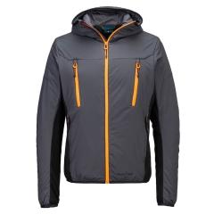 Veste hybride isolée à panneaux ActiReach multipoches Gris métal – Portwest EV470