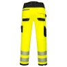Pantalon de travail haute visibilité multipoches classe 2 Jaune/noir – Portwest PW340