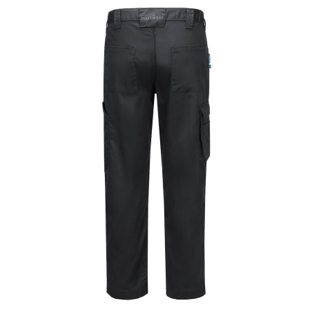 Pantalon cargo WX2 Eco tissu Kingsmill multipoches Noir – Portwest CD825