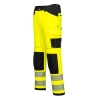 Pantalon de travail haute visibilité multipoches classe 2 Jaune/noir – Portwest PW340