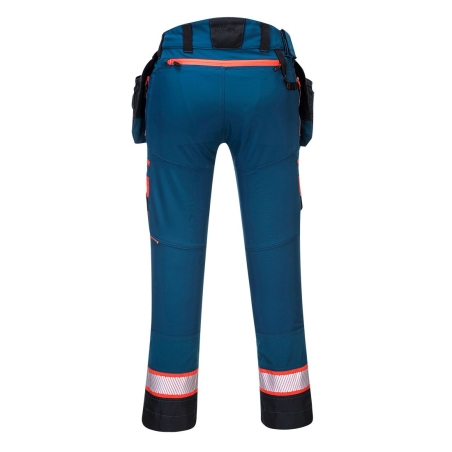Pantalon holster DX4 poches flottantes démontables stretch Bleu metro – Portwest DX440
