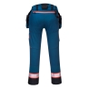Pantalon holster DX4 poches flottantes démontables stretch Bleu metro – Portwest DX440