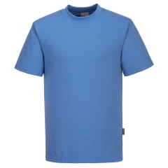 T-shirt antistatique ESD fibre de carbone Bleu hamilton – Portwest AS20