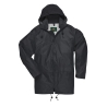 Veste de pluie imperméable à capuche Classic Noir – Portwest S440