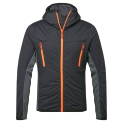 Veste hybride isolée à panneaux ActiReach multipoches Gris métal coupe longue – Portwest EV470