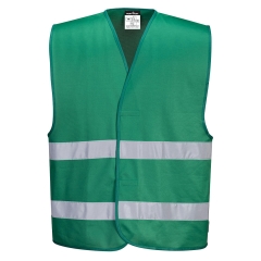 Gilet de sécurité haute visibilité Iona Vert bouteille – Portwest F474
