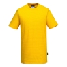 T-shirt antistatique ESD fibre de carbone Jaune foncé – Portwest AS20