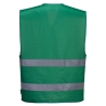 Gilet de sécurité haute visibilité Iona Vert bouteille – Portwest F474