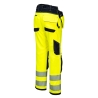 Pantalon haute visibilité PW3 poches flottantes multifonctions Jaune/noir – Portwest T501