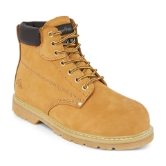 Brodequin de sécurité cousu Flexi-Welt SB HRO cuir pleine fleur Miel – Portwest FW17