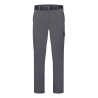 Pantalon ultra léger slim stretch quatre sens Gris métal coupe courte – Portwest L711