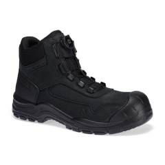 Chaussure haute nubuck pleine fleur S3 HRO SR FO SC Noir – Portwest FC39