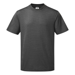 T-shirt antistatique ESD fibre de carbone Gris zoom – Portwest AS20