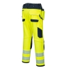 Pantalon haute visibilité PW3 poches flottantes multifonctions Jaune/marine – Portwest T501