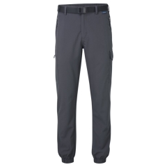 Pantalon ultra léger slim stretch quatre saisons Gris métal coupe courte – Portwest L712