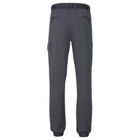 Pantalon ultra léger slim stretch quatre saisons Gris métal coupe courte – Portwest L712